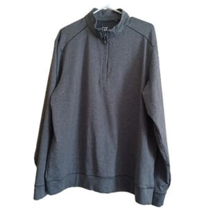 Cutter and Buck jacket 1/4 zip pull over mens size XL